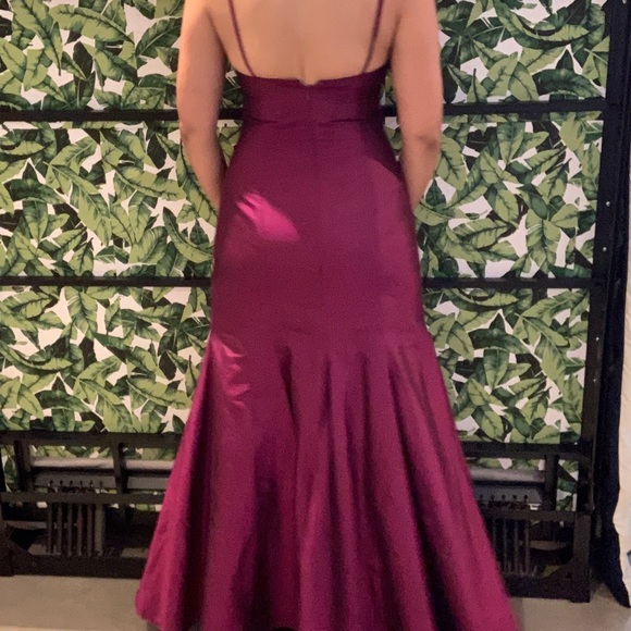 Jessica McClintock formal trumpet dress Size 10 - Picture 3 of 5